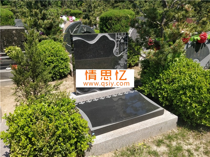 天寿陵园龙颌园立碑02